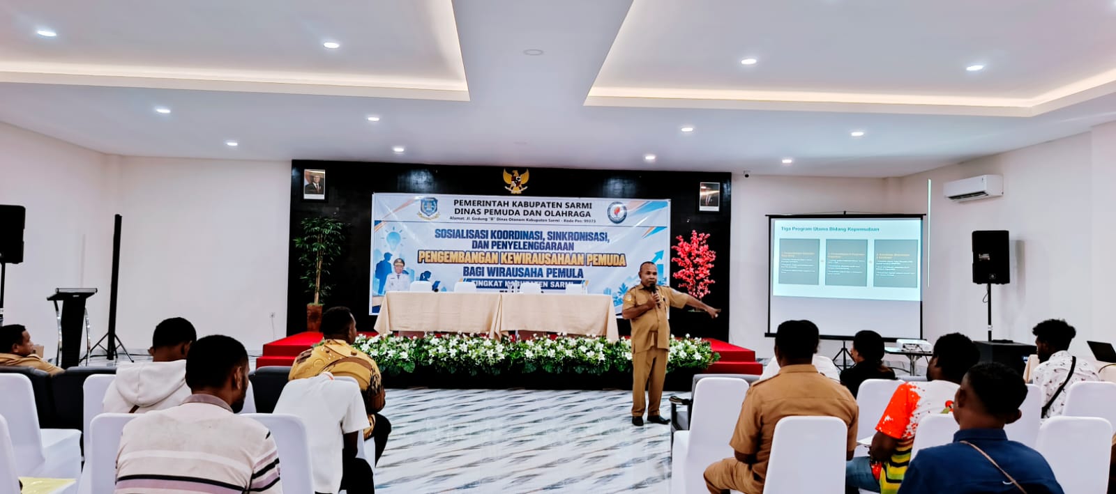 Kadispora Sarmi Ajak Pemuda Ciptakan Peluang dan Lapangan Kerja