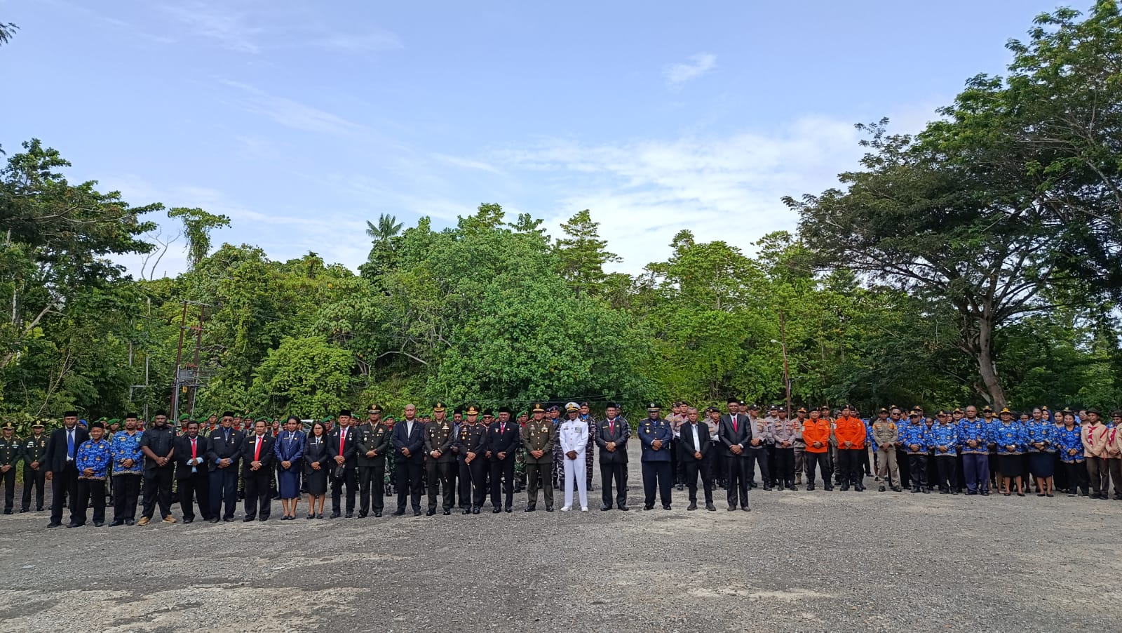 Upacara Hari Kesaktian Pancasila di Sarmi, Bupati Serahkan Penghargaan Adiwiyata Tingkat Provinsi Papua